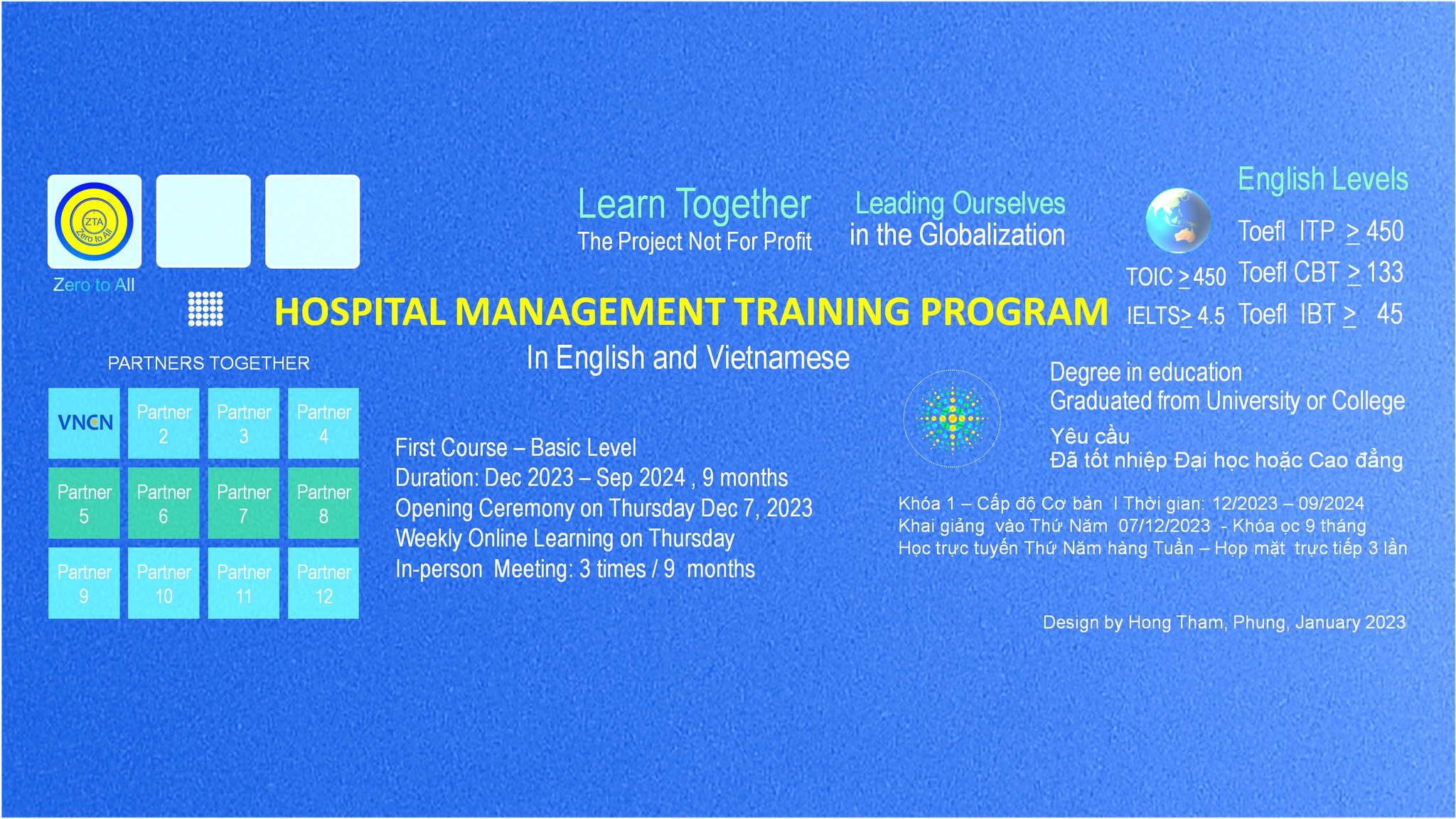 Hospital Management Training Program In English And Vietnamese